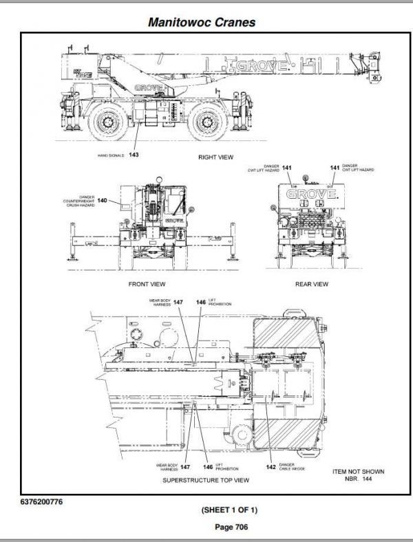 Manitowoc Cranes PM 258648 001 RT530E 2 Spare Parts Manual PDF 3