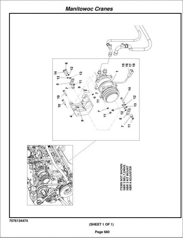 Manitowoc Cranes PM 258650 001 RT530E 2 Spare Parts Manual PDF 3