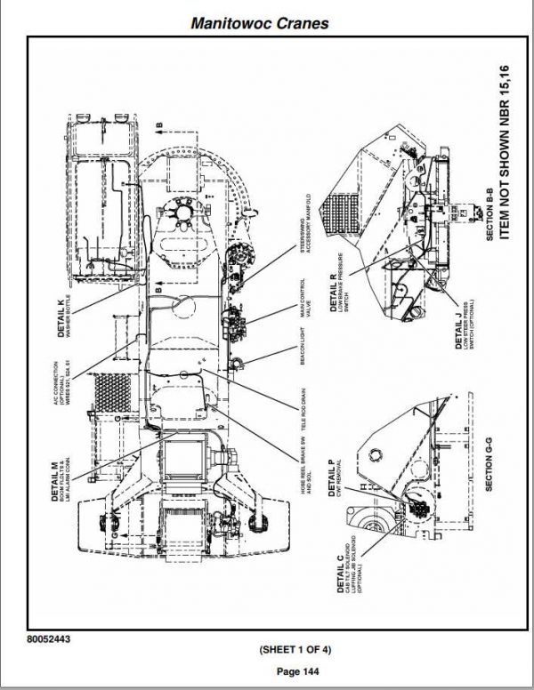 Manitowoc Cranes PM 280228 002 RT890E Spare Parts Manual PDF 2