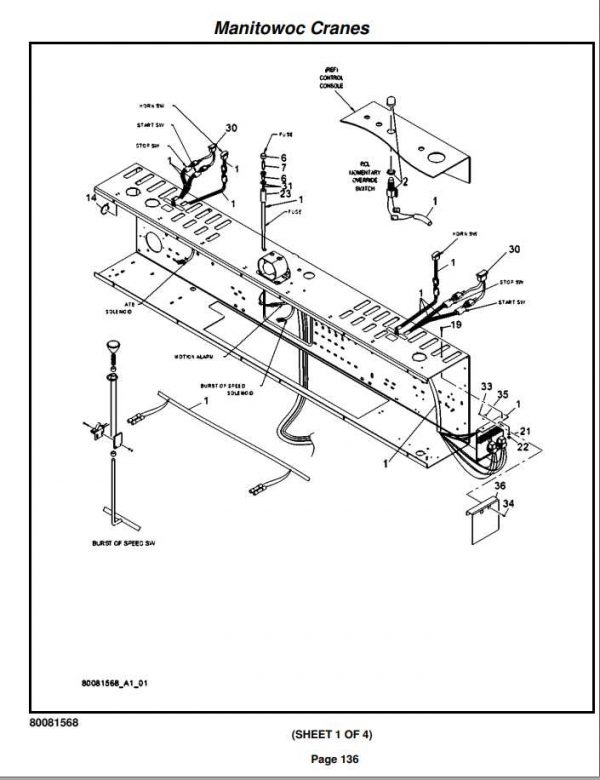 Manitowoc Cranes PM 300834 002 600HSM Spare Parts Manual PDF 2