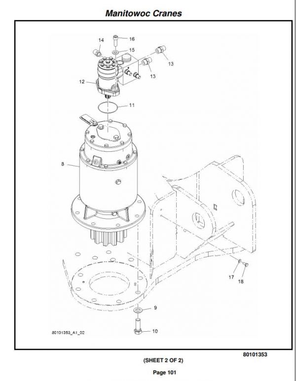 Manitowoc Cranes PM 300882 000 NBT40 1 Spare Parts Manual PDF 2