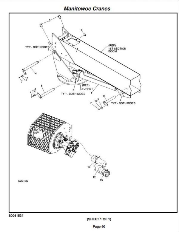 Manitowoc Cranes PM 300886 000 9103A Spare Parts Manual PDF 3