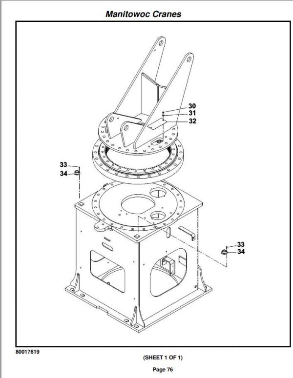 Manitowoc Cranes PM 300983 000 600HSM Spare Parts Manual PDF 3