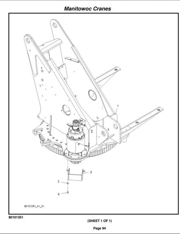 Manitowoc Cranes PM 301058 000 NBT40 1 Spare Parts Manual PDF 2