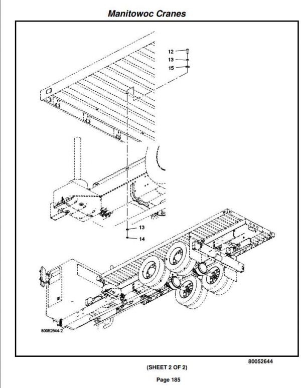 Manitowoc Cranes PM 301075 001 9103A Spare Parts Manual PDF 3