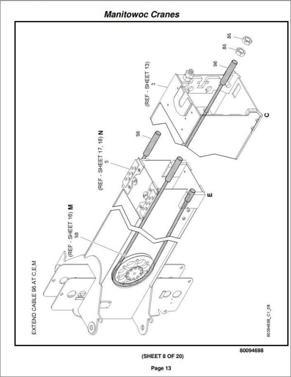 Manitowoc Cranes PM 301080 001 NBT40 1 Spare Parts Manual PDF 2