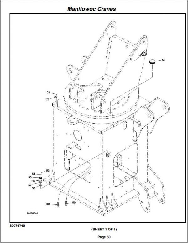 Manitowoc Cranes PM 301094 001 9103A Spare Parts Manual PDF 3