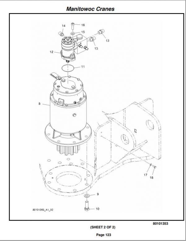 Manitowoc Cranes PM 301123 001 NBT40 1 Spare Parts Manual PDF 2