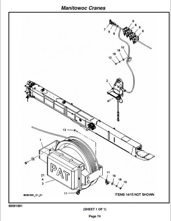 Manitowoc Cranes PM 301140 002 NBT40 1 Spare Parts Manual PDF 2