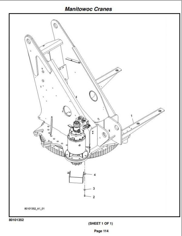 Manitowoc Cranes PM 301206 001 NBT40 1 Spare Parts Manual PDF 3