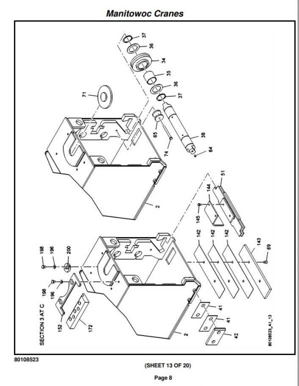 Manitowoc Cranes PM 301229 001 NBT45 1 Spare Parts Manual PDF 2