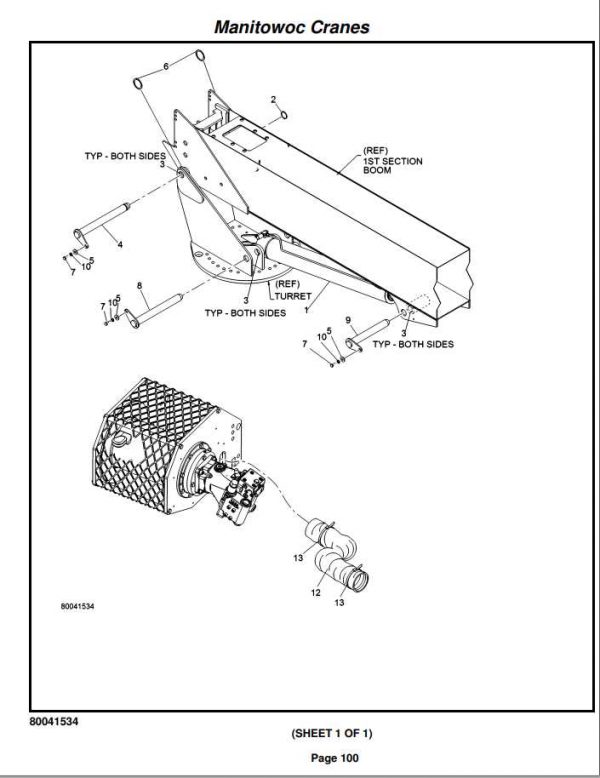 Manitowoc Cranes PM 301237 000 9103A Spare Parts Manual PDF 3