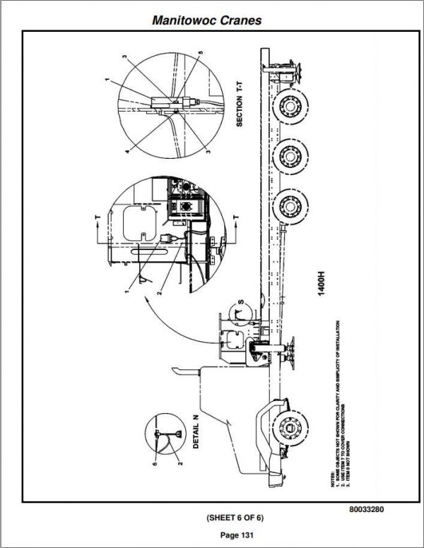 Manitowoc Cranes PM 301382 000 600E2TM Spare Parts Manual PDF 3