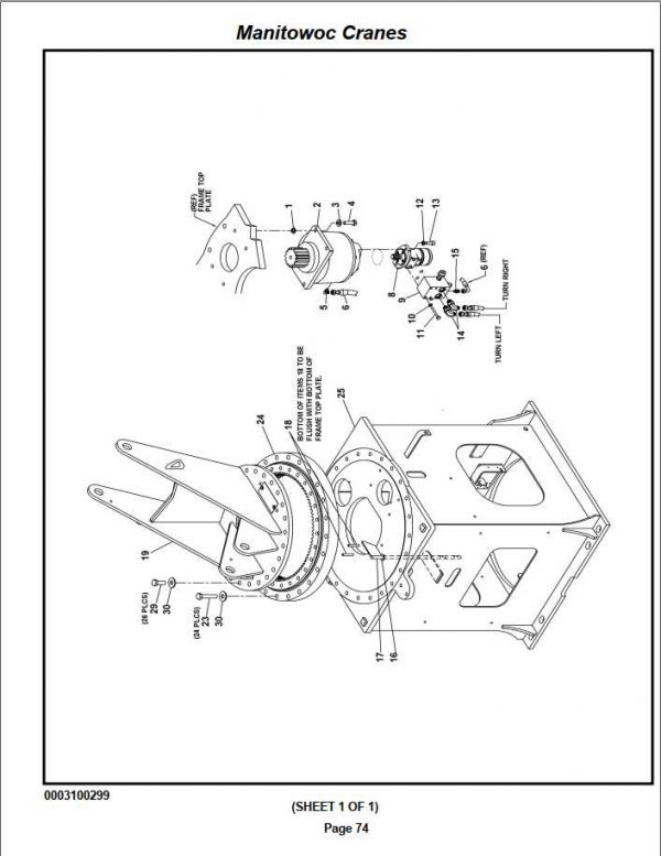 Manitowoc Cranes PM 301413 000 600HTM Spare Parts Manual PDF 3