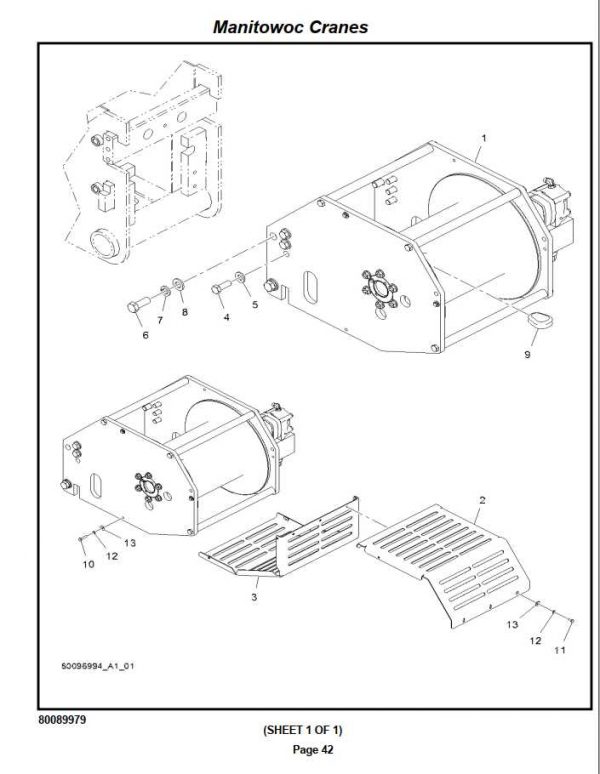 Manitowoc Cranes PM 301415 000 600HTM Spare Parts Manual PDF 2