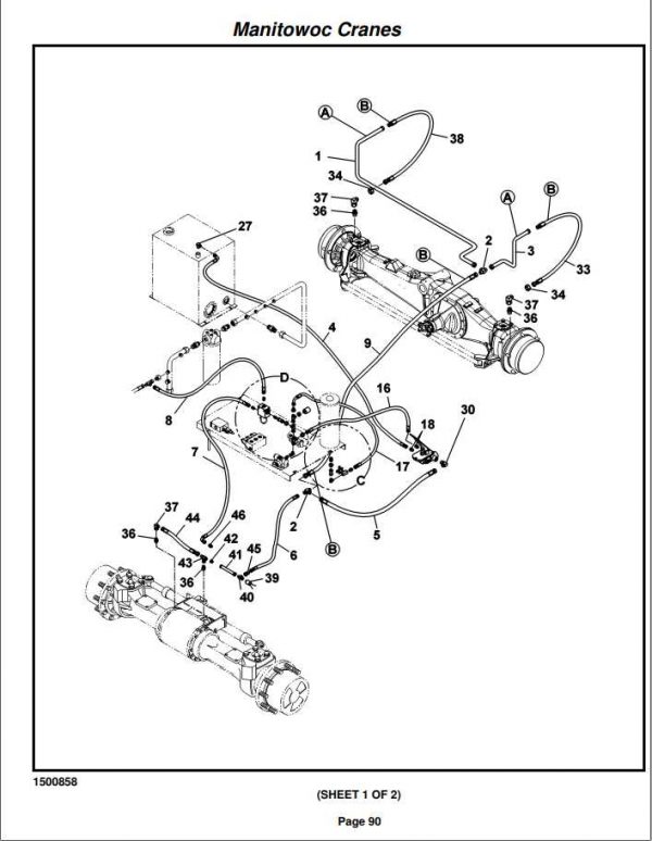 Manitowoc Cranes PM 320815 000 YB5515 Spare Parts Manual PDF 2