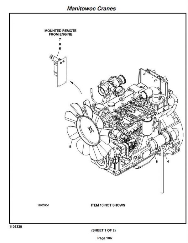 Manitowoc Cranes PM 320815 000 YB5515 Spare Parts Manual PDF 3