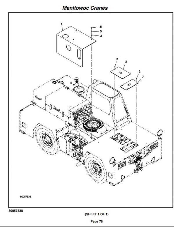 Manitowoc Cranes PM 322462 001 YB4409 2 Spare Parts Manual PDF 2