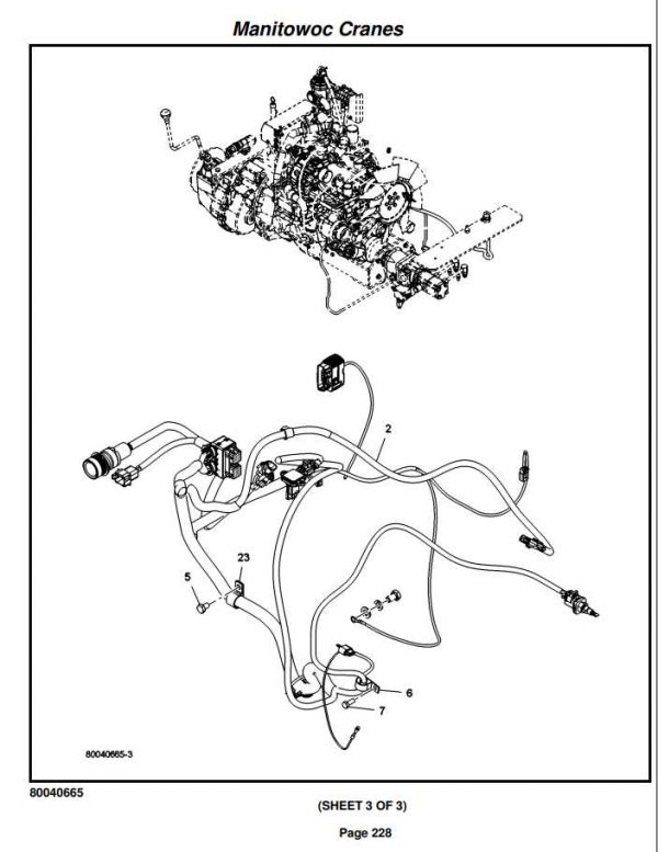 Manitowoc Cranes PM 322472 001 YB4409 2 Spare Parts Manual PDF 2