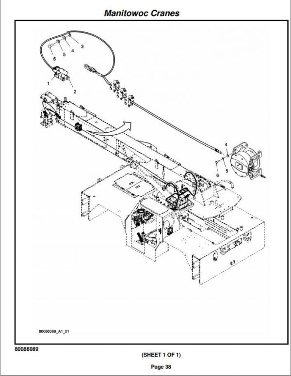Manitowoc Cranes PM 322595 000 SCD25 Spare Parts Manual PDF 2