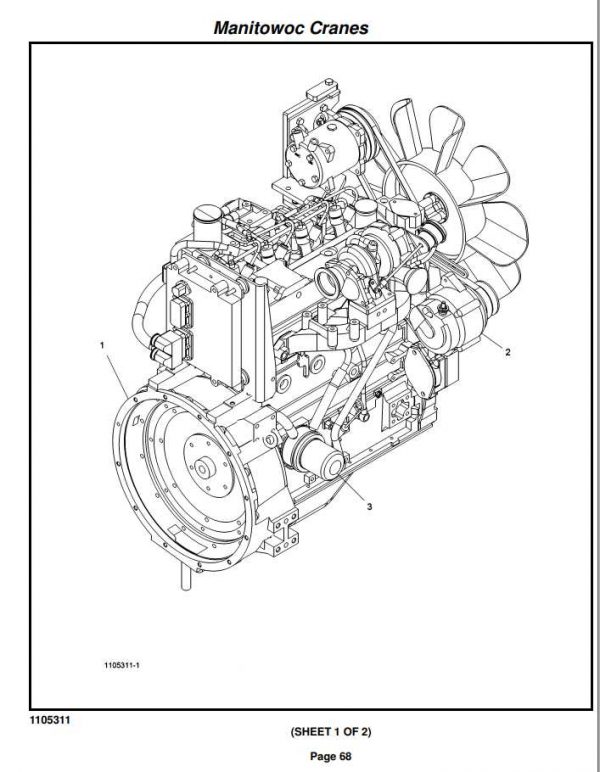 Manitowoc Cranes PM 322629 000 YB4409 2 Spare Parts Manual PDF 2
