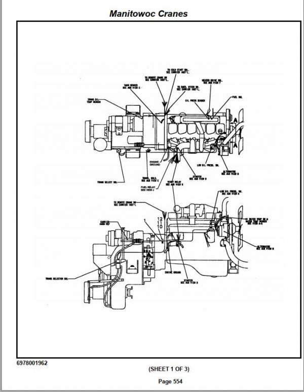 Manitowoc Cranes PM 73565 004 RT740B Spare Parts Manual PDF 3