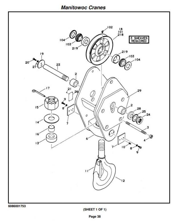 Manitowoc Cranes PM 76859 000 RT635C Spare Parts Manual PDF 2