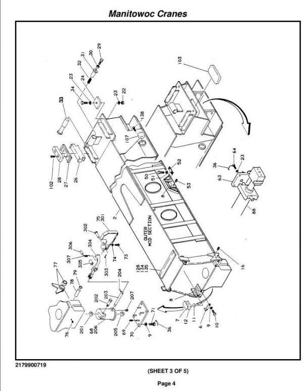 Manitowoc Cranes PM 77690 006 TMS760 Spare Parts Manual PDF 2
