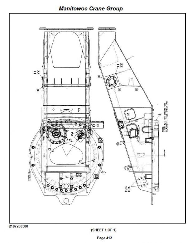 Manitowoc Cranes PM 81575 000 RT880 Spare Parts Manual PDF 2