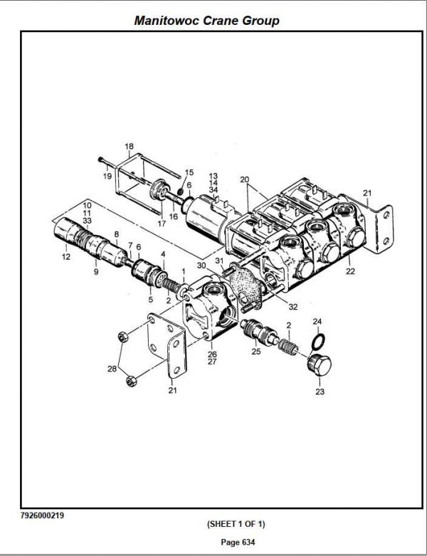 Manitowoc Cranes PM 81575 000 RT880 Spare Parts Manual PDF 3