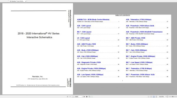 Navistar Truck 2021 Updated 04.2020 Full Models Manual PDF DVD 4