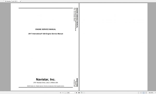 Navistar Truck 2021 Updated 04.2020 Full Models Manual PDF DVD 6