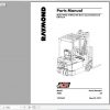 Raymond 3 Wheel Sit down Counterbalanced Lift Truck 4460 Schematics Maintenance Parts Manual 2