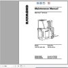 Raymond EASi Pacer Lift Truck R30 R35 R40 R50 Schematics Maintenance Parts Manual 1