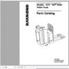 Raymond ELF Rider Pallet Truck 019 Schematic Maintenance Parts Manual 2