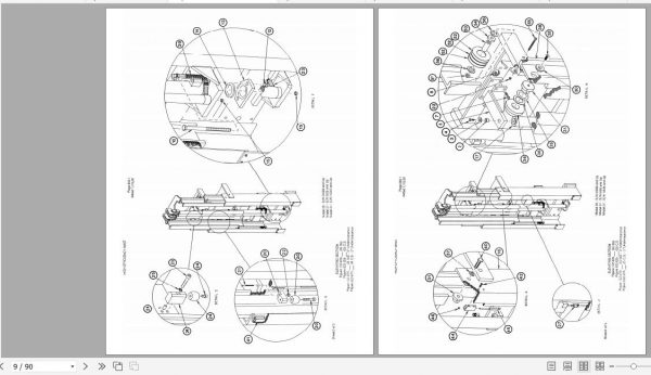 Raymond Forklift High Efficiency Mast Parts Catalog 4