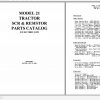 Raymond Forklift Reach 21 Operation Maintenance Parts Manual 1