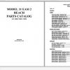 Raymond Forklift Reach 31 EASi2 Operation Maintenance Parts Manual 1