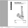 Raymond Forklift Transtacker TRT Electrical Schematics Maintenance Parts Manual 1