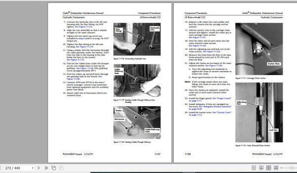 Raymond Gofer Order Pick 212 218 233 Schematic Maintenance Parts Manual 4