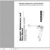 Raymond Hand Pallet Truck RJ50 RJ50 SS RJ50 K RJ50 PB Operation Maintenance Parts Manual 1