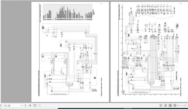 Raymond Order Pick Lift Truck 5300 5500 5600 Schematic Maintenance Parts Manual 3