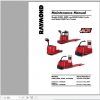 Raymond Pallet Truck 8300 8400 8500 8600 Schematic Maintenance Parts Manual 1