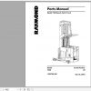 Raymond Reach Fork Truck 7530 Schematics Maintenance Parts Manual 1