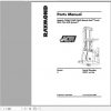 Raymond Reach Fork Truck 7600 7620 7640 Schematics Maintenance Parts Manual 1