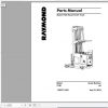 Raymond Reach Fork Truck 7730 Schematics Maintenance Parts Manual 1