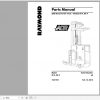 Raymond Reach Fork Truck ET F DT F Schematics Maintenance Parts Manual 2