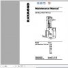 Raymond Reach Fork Truck EZ A ET A ES B ET B DS B DT B EF EZ B DZ B Schematics Maintenance Parts Manual 1