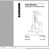 Raymond Reach Fork Truck EZ C EZ CD Schematics Maintenance Parts Manual 3