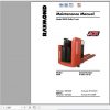 Raymond Rider Pallet Truck 8900 Schematic Maintenance Parts Manual 2